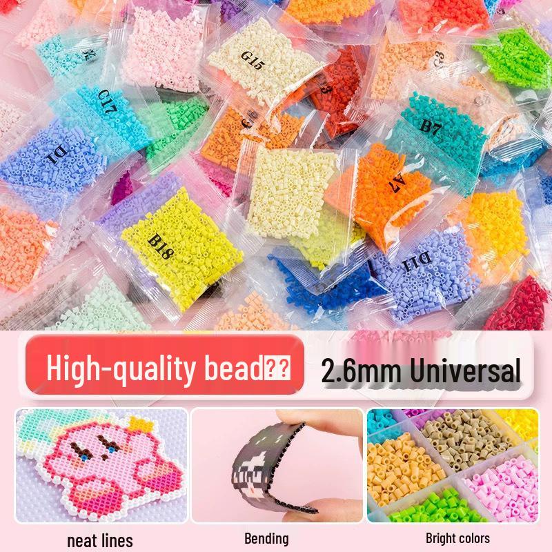 Handmade DIY Fusion Bean Educational Toy Jigsaw Kit – Full Color Range