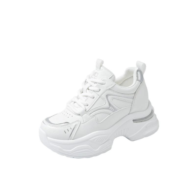 Inner Height Increase Women's Platform Casual Women's Shoes Spring New Small Man Showing Feet Small Retro Sports Shoes