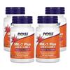 Now Foods K1 & MK-4 Containing MK-7 Plus Veg Capsules 90 Tablets (4 Pcs)
