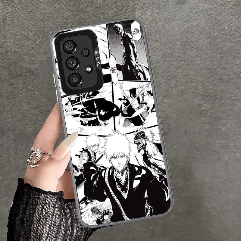 Bleach Anime Ichigo Kenpachi Shockproof Phone Case for Samsung A17 A16 A15 A14 A37 A57 A36 A56 A26 A35 A55 A25 A34 A54 A24 A13 A