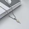 Charm Necklace Shine Full Zircon Lightning Necklace For Women Men Iced Out Chain Hip Hop Party Jewelry Accessories