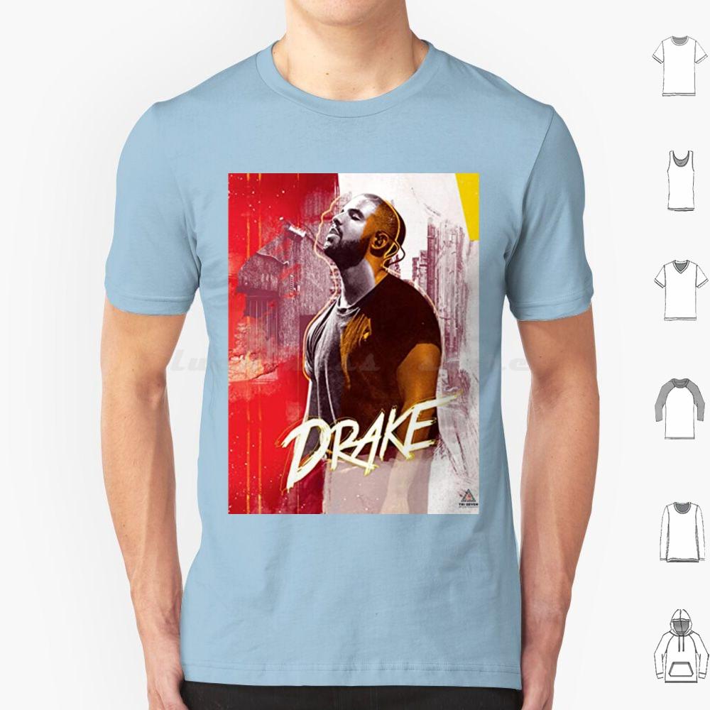Man Cool Band Poster T Shirt Cotton Men Women DIY Print Album Music Wadaks Aesthetic Good Drakes Love Cover Rapper