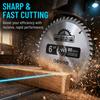 60 Teeth / 60-Tooth Circular Saw Blade 25.4mm Arbor Carbide Saw Blade Cutting Disc  Plastic Cutting