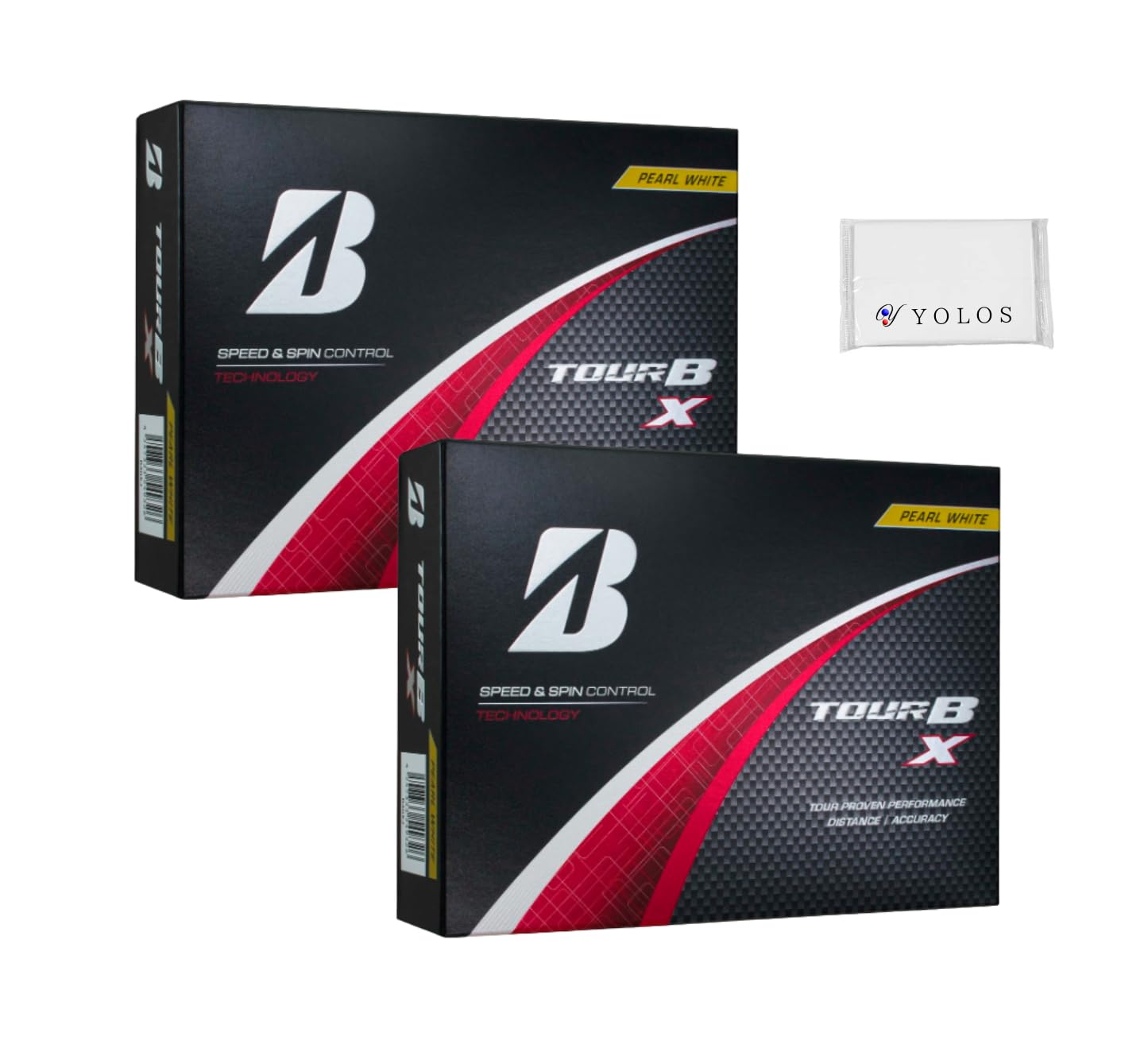 

Мячи для гольфа Bridgestone TOUR B X Жемчужно-белые 2 дюжины Модель 2024 года с оригинальным набором салфеток (24 мяча) Расстояние, Вращение,