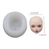 Elf Face Clay Molds Non Stick Easy to Demold Doll Face Clay Molds for Elf Toy Epoxy Resinn Casting DIY Handmade Craft