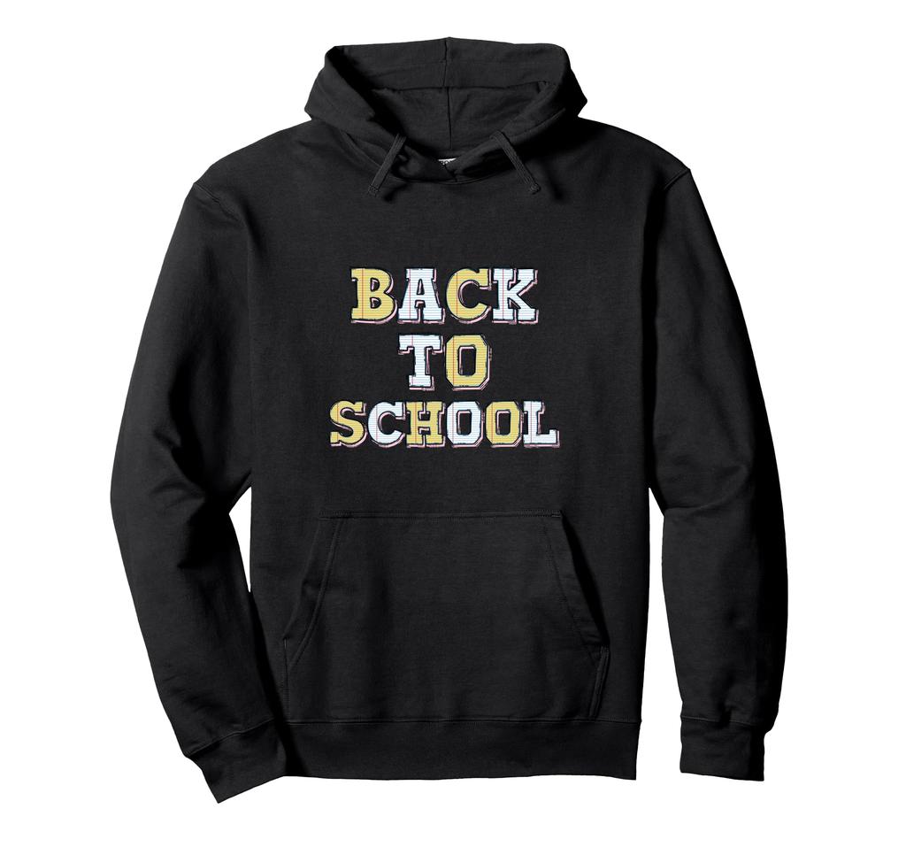 Pastel ABC School Shirt Cute Pencil Rainbow Pink Apple Kids Hoodie