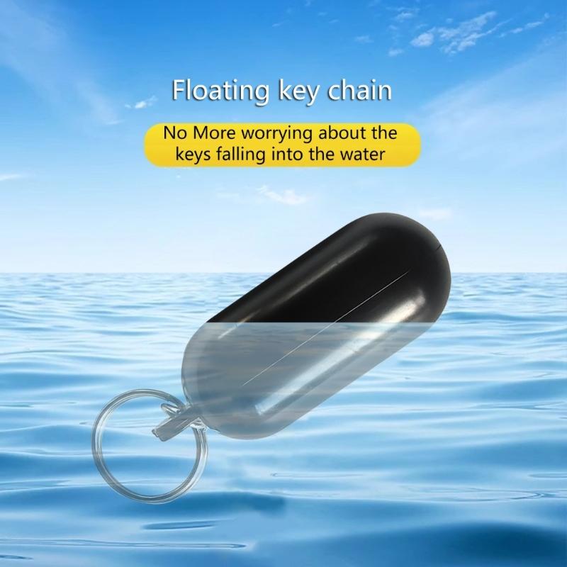 Water Sports Float Canal Keychain Kayak Floating Keyring FenderBuoyant Holder Key Buckle Sailing Boats Rowing Boats Tool