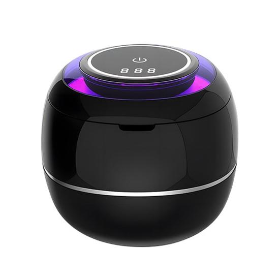 

Ультразвуковий скейлер Ефективна технологія ультразвукового очищення Однокнопковий очищувач для протезів 5/10 хв Робота однією кнопкою Світлодіодний дисплей Ультразвуковий наліт US Plug чорний