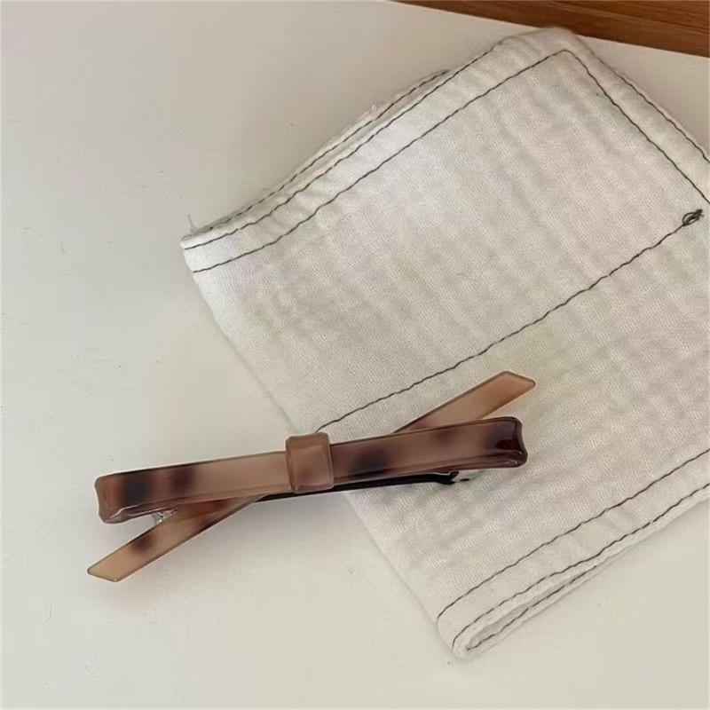 Elegant Hair Clip Barrette Sweet Fashionable Flat Clip Hairpin Stylish Hair Clip for Bunches