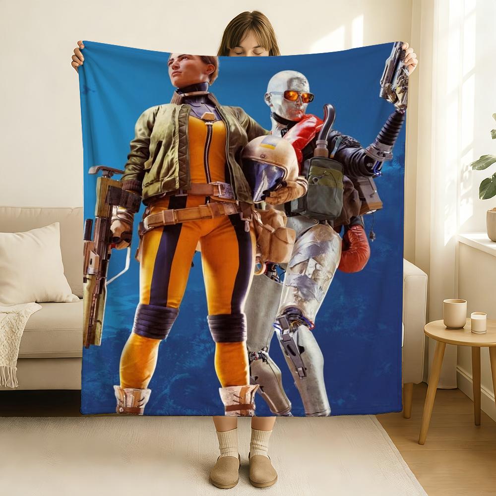 Game Arc Raiders Blanket Soft and Skin Friendly For Couch Bed Napping Bedspread All Seasons Comforter