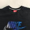NIKE 00s Gradient Big Logo Sweatshirt Men’s L Black Crewneck Vintage(USED)