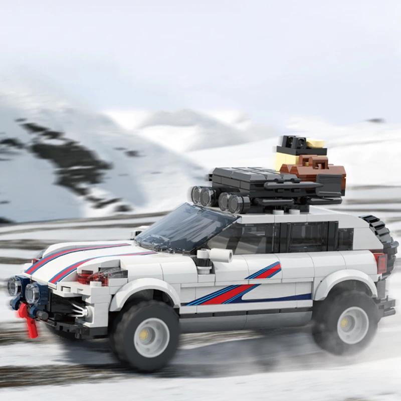 406PCS City Geländewagen Bausteine Rennwagen Modell Steine Sammlung Ausstellung Kinder Pädagogisches DIY Spielzeug Weihnachtsgeschenke