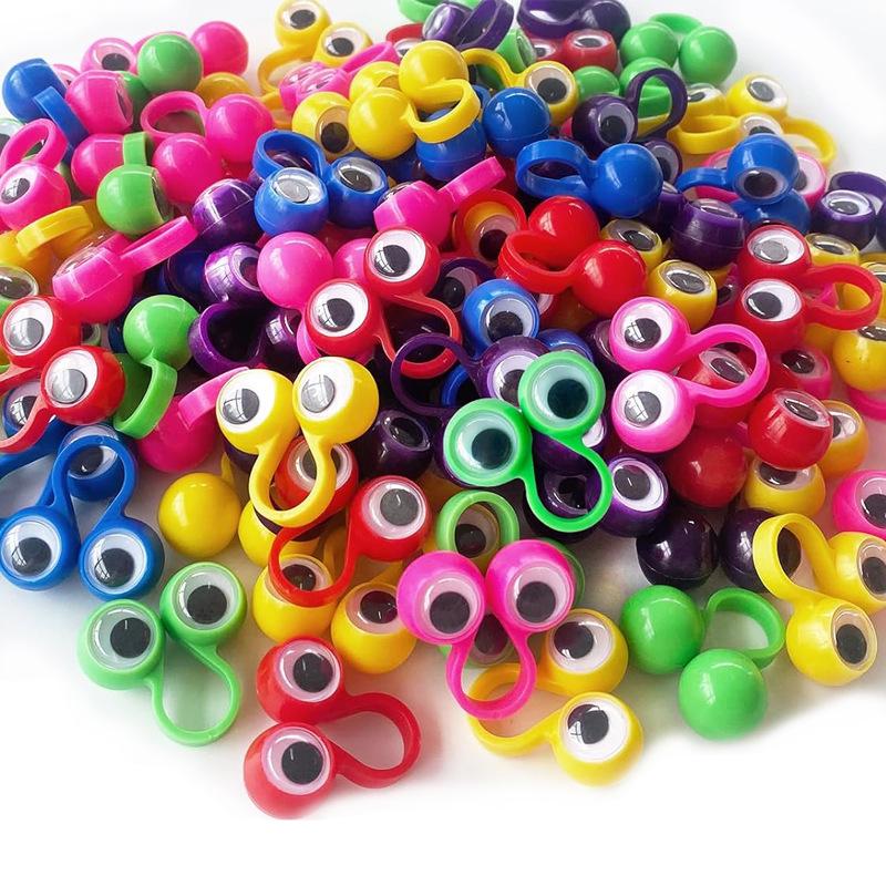 Halloween Prank Big Eye Ring Decompression Toy