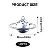 100pcs Saturns Planet Pendants In Antique Silver Saturns And Star Pendant Charm Great For Delicate Jewelry Accessory