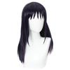 60cm Long Dark Purple Wig Cosplay Anime Jujutsu Kaisen Iori Utahime Costume Heat Resistant Synthetic Hair Women Party Wigs