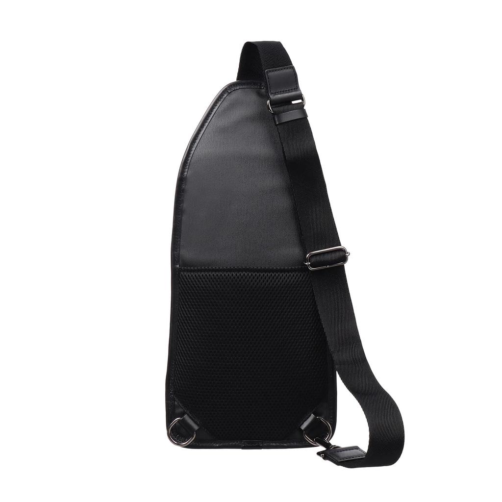 [ultima] Men's Easy-care PU Synthetic Leather x Hardwearing Smooth Leather, Holds A5 Size [Dino] No. 68172