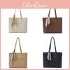 Decoration Ribbon Single Shoulder Underarm Bag Solid Color Handbag Women Fashion