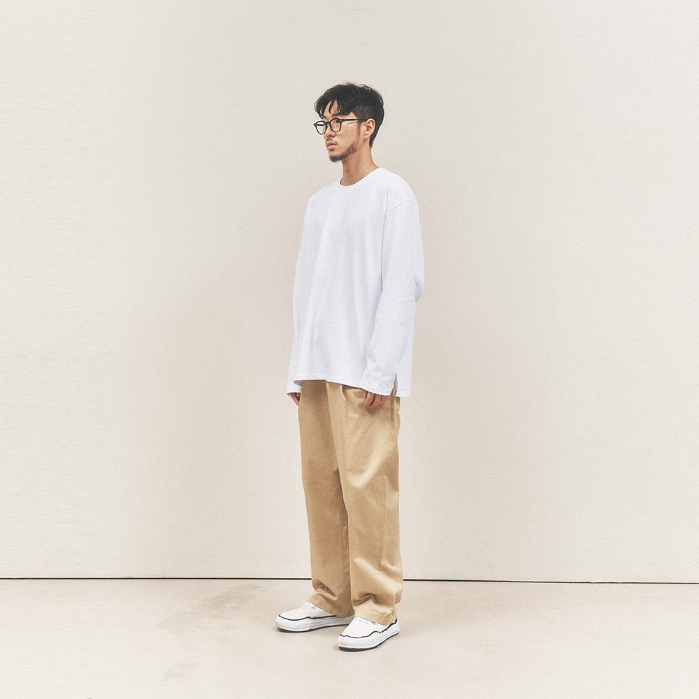 Ajuleu #1 Long Sleeve White