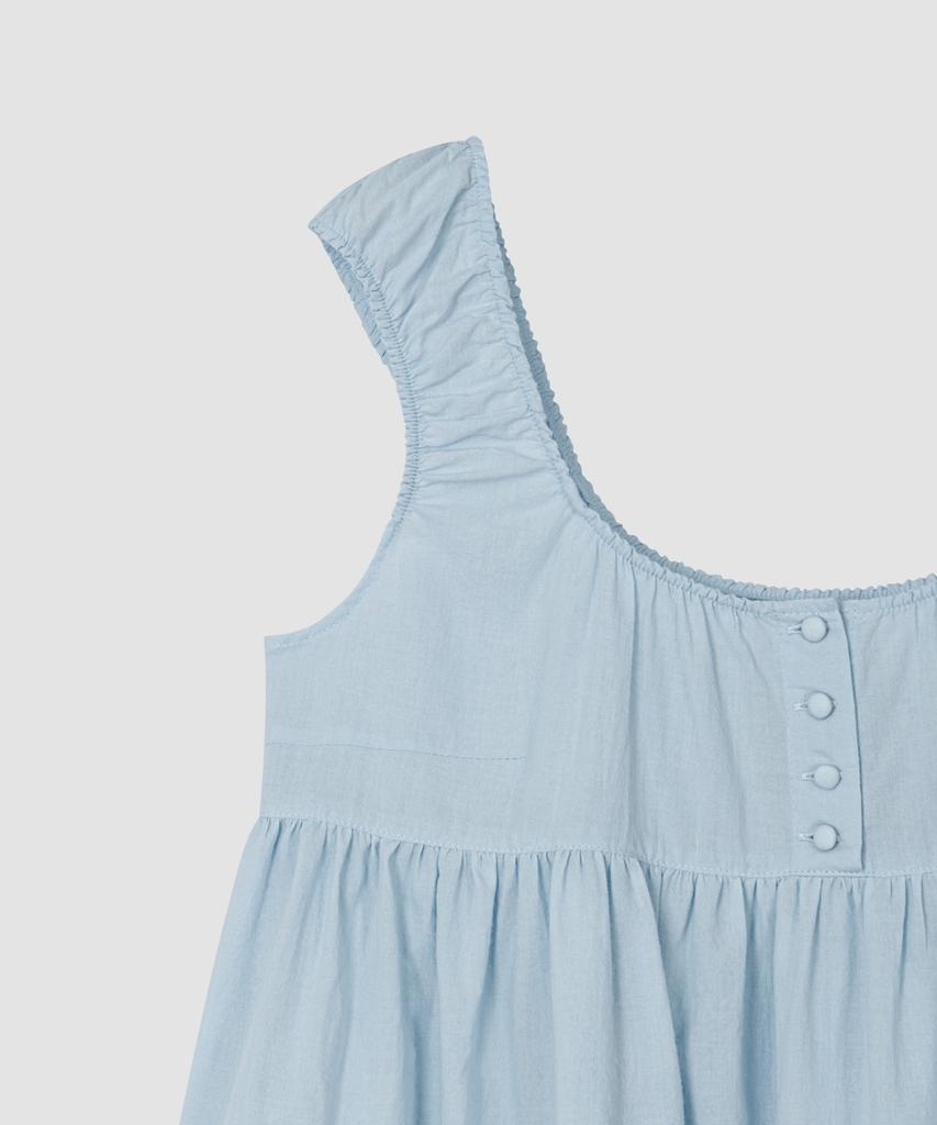 Obeodyupeulleeo Cotton Baby Doll Ops_Baby Blue