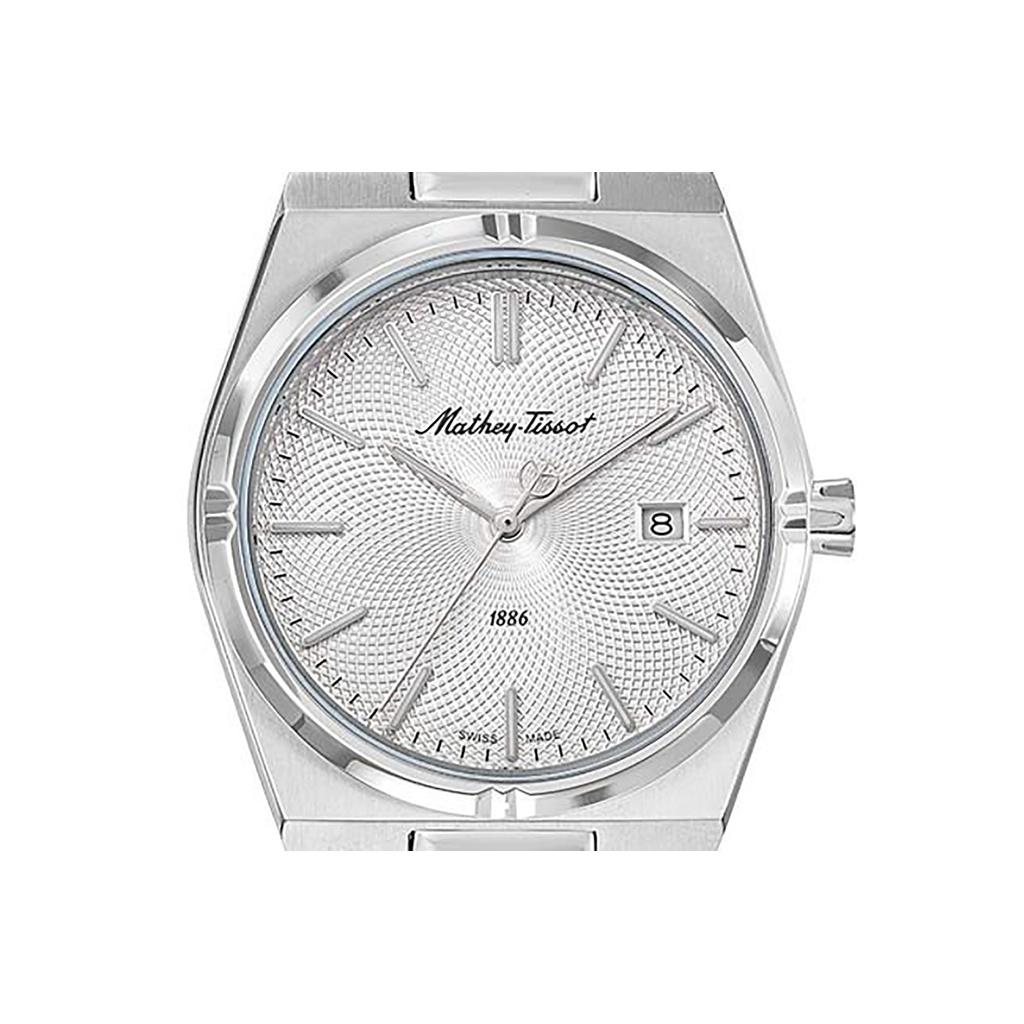 Mathey-Tissot Zeus Stainless Steel Silver Dial Quartz D118AS Women's Watch