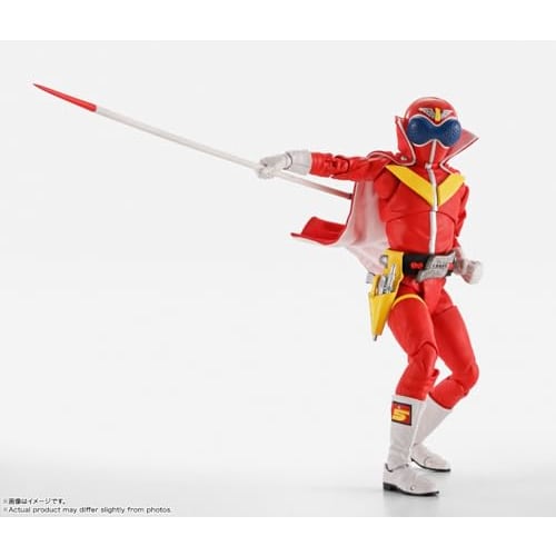 TAMASHII NATIONS S.H.Figuarts (Real Bone Carving Technique) Himitsu Sentai Gorenger Akarenger Super Sentai 50th Anniversary Ver. (First Press Limited
