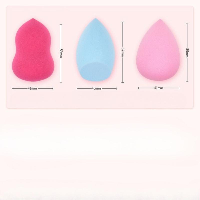 Egg-shaped Makeup Sponge Egg Box Set,gourd-shaped Water Drop Puff, Cosmetic Sponge, Makeup Sponge, Cushion Sponge, Beauty Tools