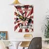 Manchester Custom Your Name Wall Decor Tapestry Art For Pet Memorial Birthdaywedding Party Backdrop Family Gift