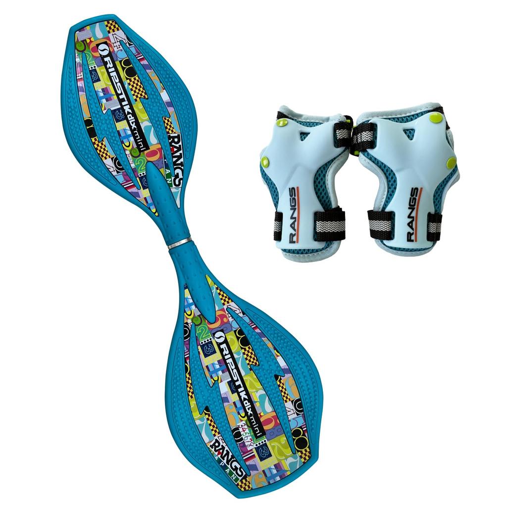 [Amazon.co.jp Exclusive] RANGS Japan Lipstick Deluxe Mini Number Blue Hand Protector Blue Set, Certified by the Japan Casterboard Association