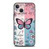 Fashionable Butterfly Flower Pattern Phone Case Cover for iPhone 17 16 15 14 13 12 Pro Max 11 Pro Max 17 AIR Plus Soft TPU Shell