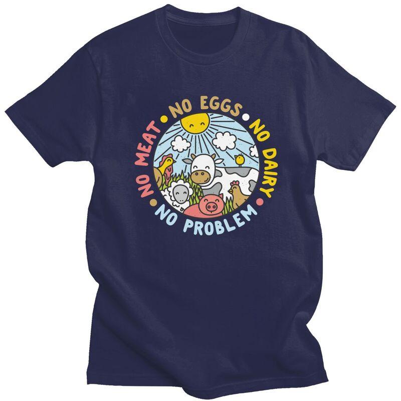 Custom Vegan Animals Are Friends Tshirt for Men Short Sleeve Casual T Shirt Cool Veganism Tshirt Slim Fit Pure Cotton Tees