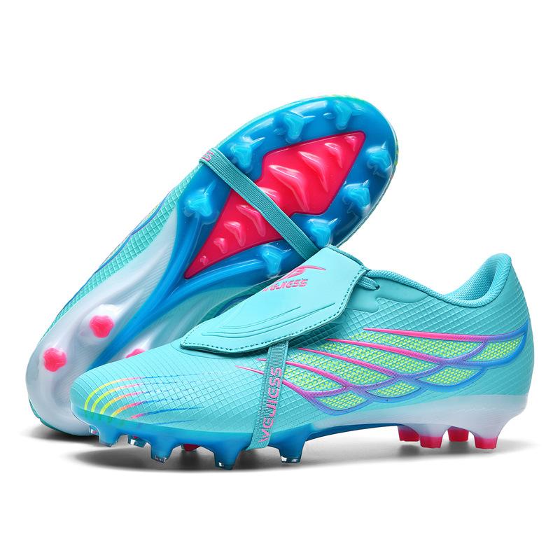 New low-top football shoes, men's and children's broken nails, artificial turf long nails, student competition training shoes, non-slip