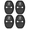 4Pcs Car Door Lock Buckle Silicone Protective Cover for Skoda Octavia Yeti VRS Roomster Citigo Combi Visions Enyaq RS iV Deriv