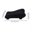 2 Pieces Chair Armrest Heightening Pad Cooling Gel Memory Foam Pressure Relief Office