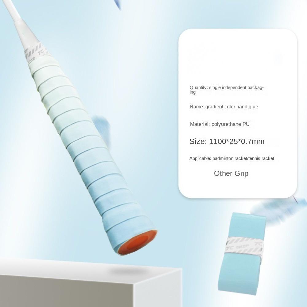 

Градиентная ручка для бадминтонной ракетки, намотка, напульсник, резиновая ручка для теннисной ракетки, аксессуары для ракеток 1