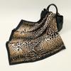 Leopard Print 90*90cm Square Women Silk Scarf Hijab Shawl Kerchief Hair Towel Soft Neck Headband Bandana Scarves Wrap