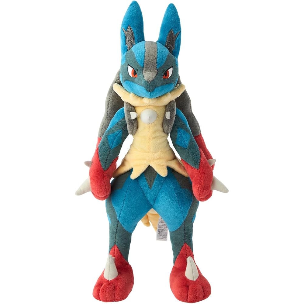 Pokemon Center Original Mega Lucario Plush Toy 30cm