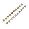 20pcs Alloy Beard Beads Retro Hair Tube Beads Jewelry DIY Pendant for Bracelet Necklace Making