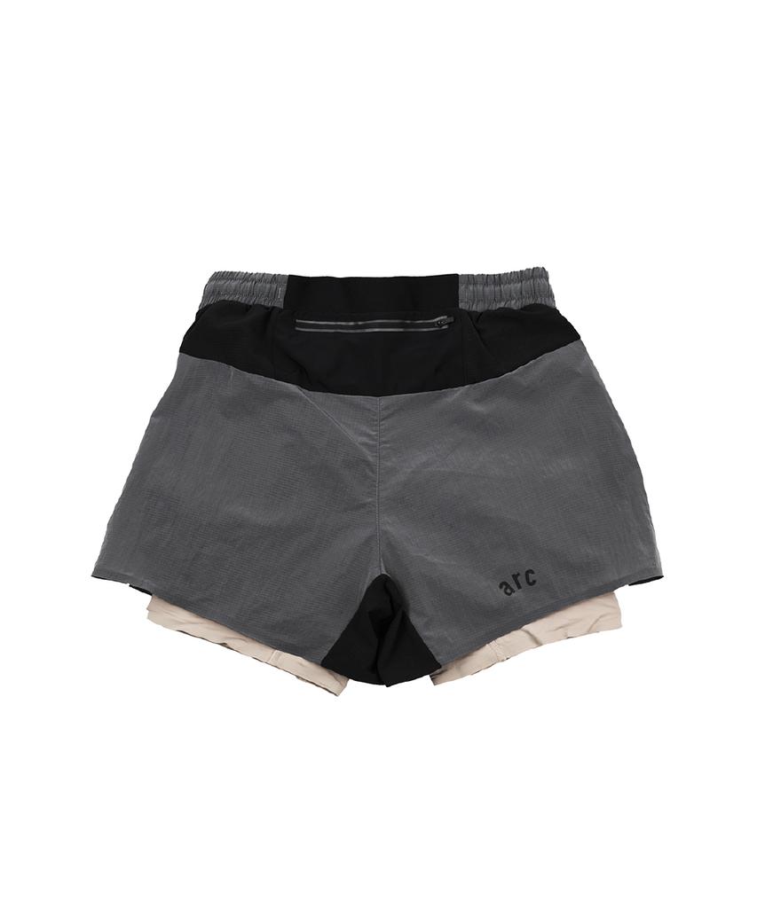 Eialssi Flux 5-Inch Two-In-One Shorts - Grey