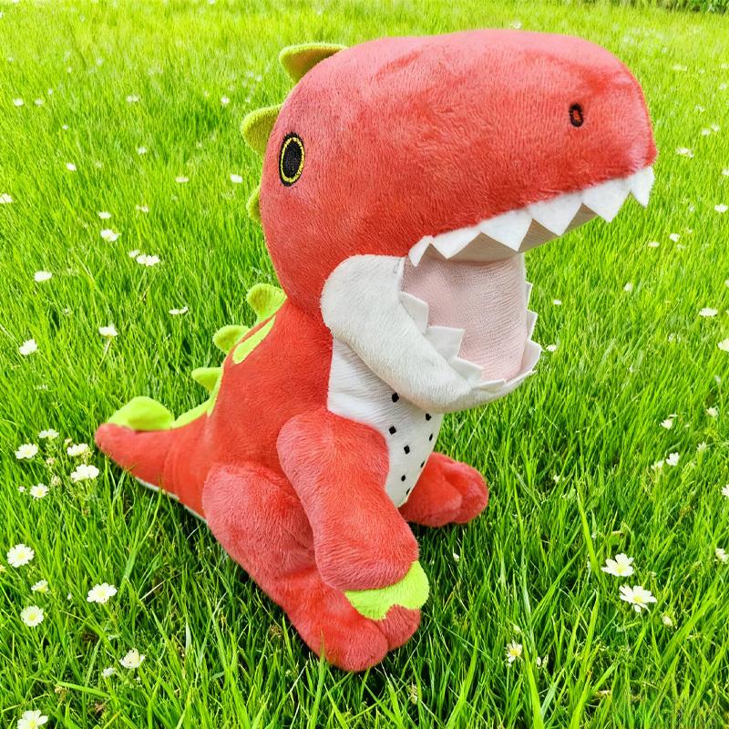 Peluche di Frutto del Drago Tirannosauro Rex Ornamenti Decorativi Unici Raffinati Compagni per Dormire Regali di Compleanno Per Bambine
