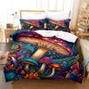 Plant Mushroom Series Three-Piece Set 3D Digital Printing Bedding Two-Piece Set