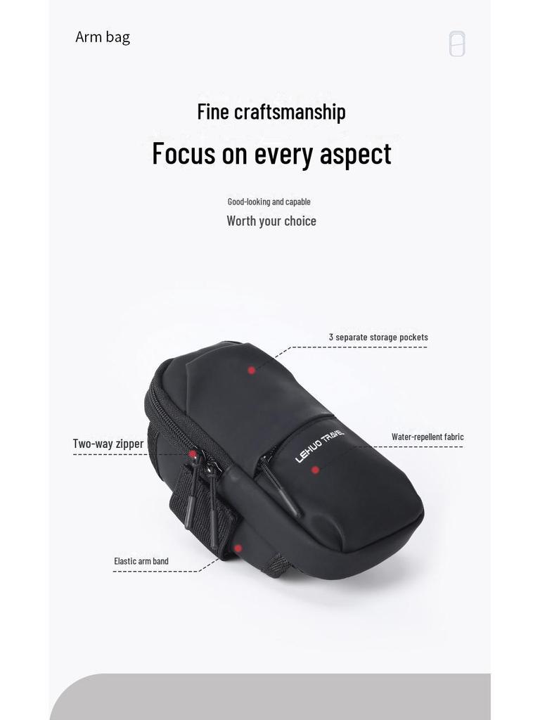 Unisex Mobile Phone Armband for Fitness: Portable Wrist Strap and Arm Sleeve for Running