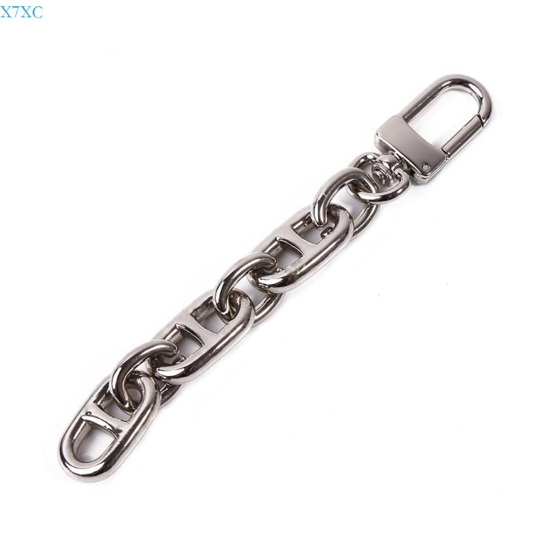 X7XC Bag Chain Metal Purse Handle Metal Buckles Handbag Shoulder Strap Replacement