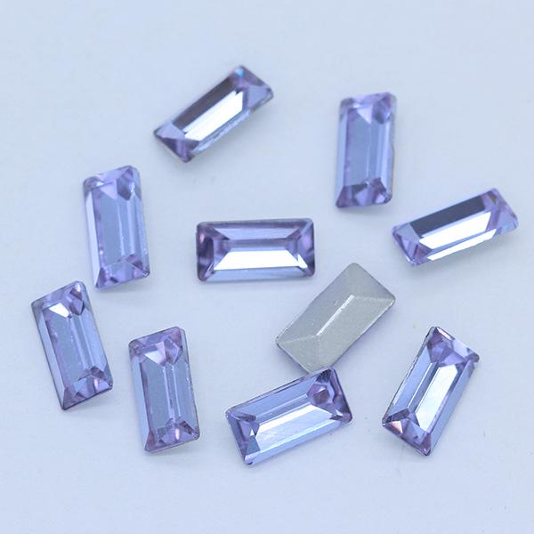 

Кольорові нерегулярні прямокутні дорогоцінні камені для DIY прикраси мобільного телефону 5x10mm 20 pieces