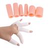 10Pcs Cooking Kitchen Tools Silicone Gel Tube Hand Bandage Finger Protector Anti-cut Heat Resistant Finger Sleeves