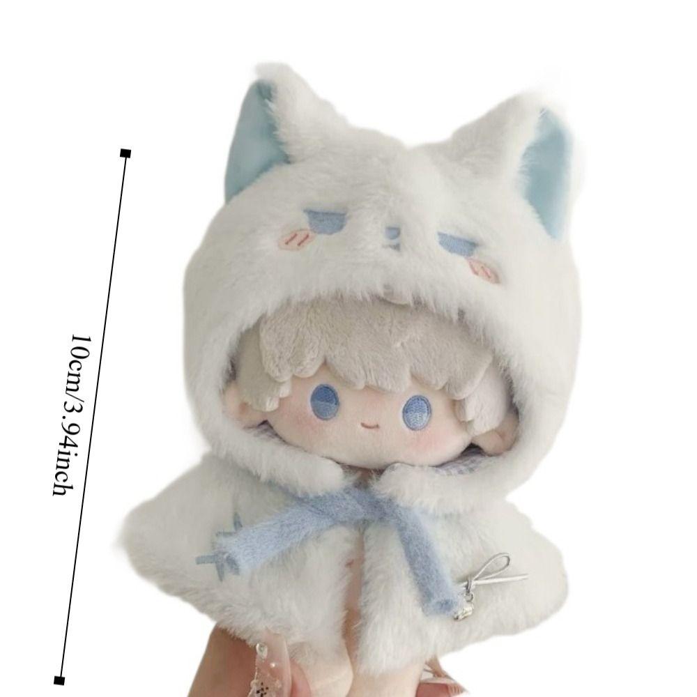 Doll Fashion 10cm Cloak Blue Color Doll Outfit Soft Doll Accessories Children's Gift