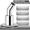 24mm Door-Huid Uitlaat Skin Fitting, Roestvrij Staal 135 Graden Marine Uitlaat Fitting Pijp Marine Hardware Accessoires - J