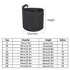 2-50 Gallons Plant Grow Bags Felt Potato Strawberry Planting Bag Garden Vegetable Seedling Bag Nursery Pot Home Garden Tools