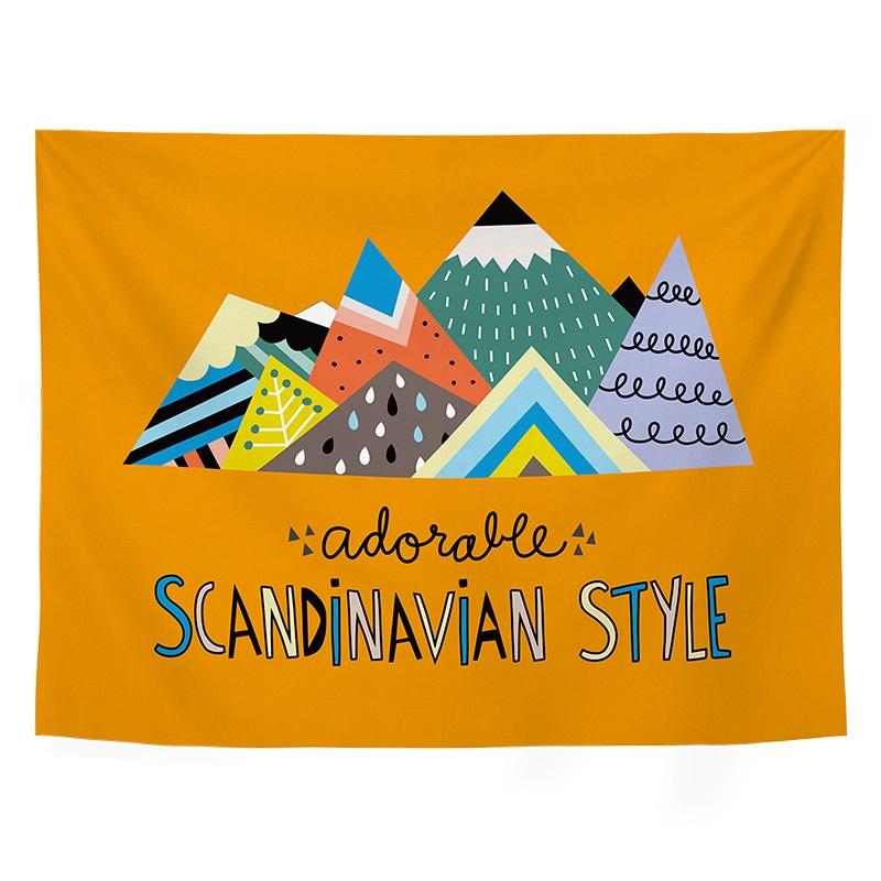 Wandteppich Hänge Stoff Cartoon Animation Hintergrund Netz Rot Zimmer Schlafzimmer Nachttisch Dekoration