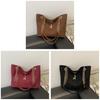 Pu Leather Retro Commuter Shoulder Bag For Daily Use With Magnetic Closure