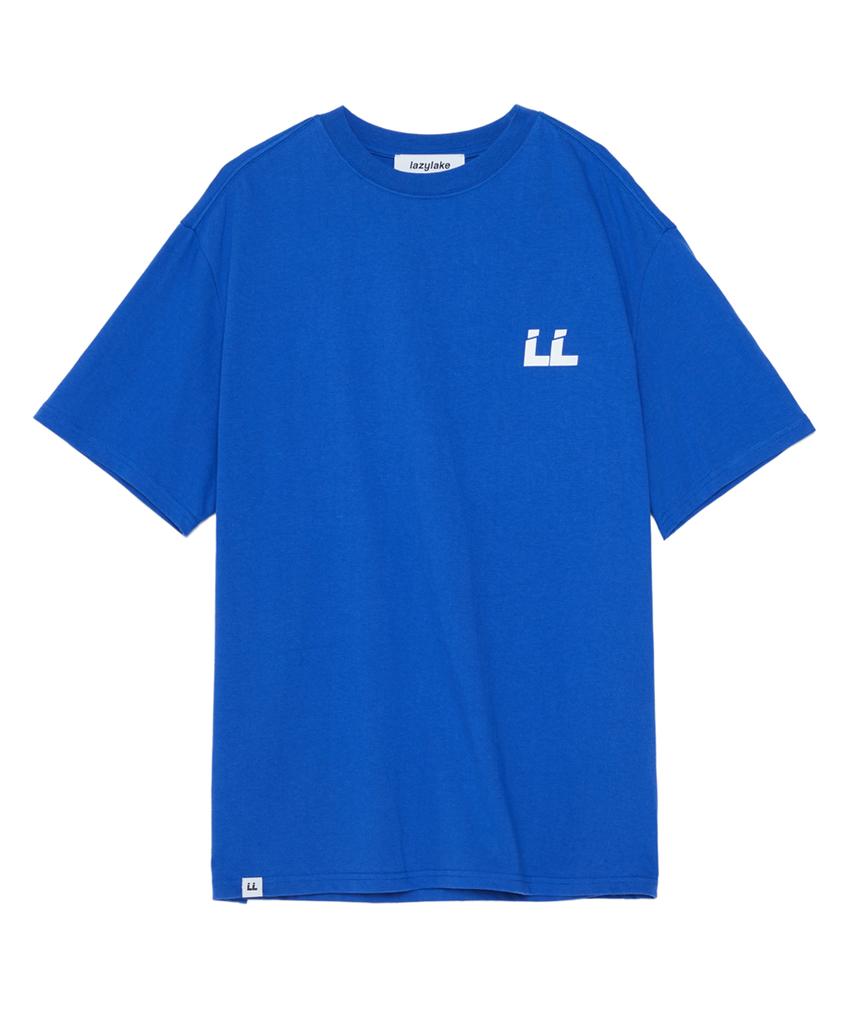 LAZY LAKE Unisex Ll Oversized T-Shirt Blue